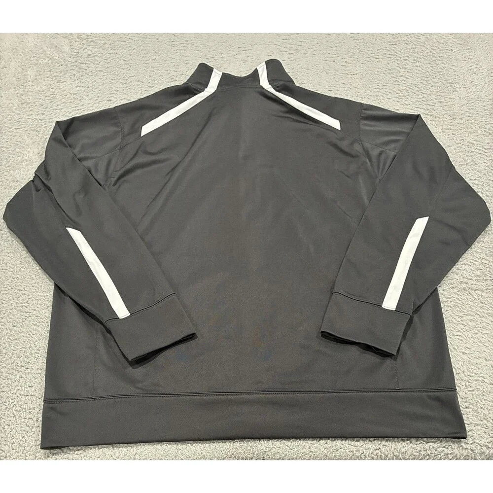 Stanford Cardinal Jacket Mens XL Gray NCAA College Nike Full Zip Track